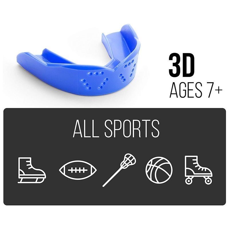 Sisu - Sports Mouth Guard 3D Mouthguard 2.0mm - Red