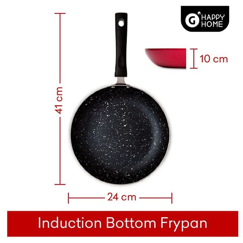 Grofers - Happy Home Frypan Non Stick W/ Induction Base