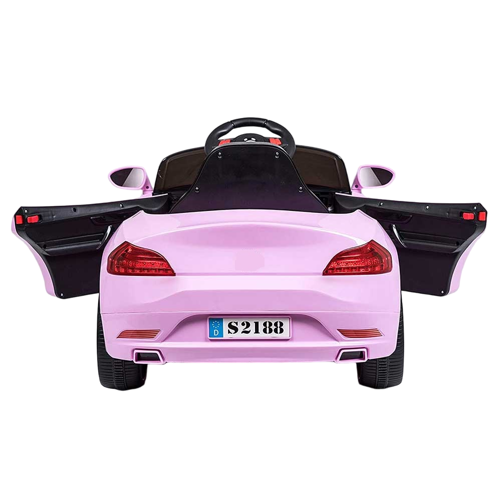 BMW - 12V Coupe Style Electric Rideon Car - Pink