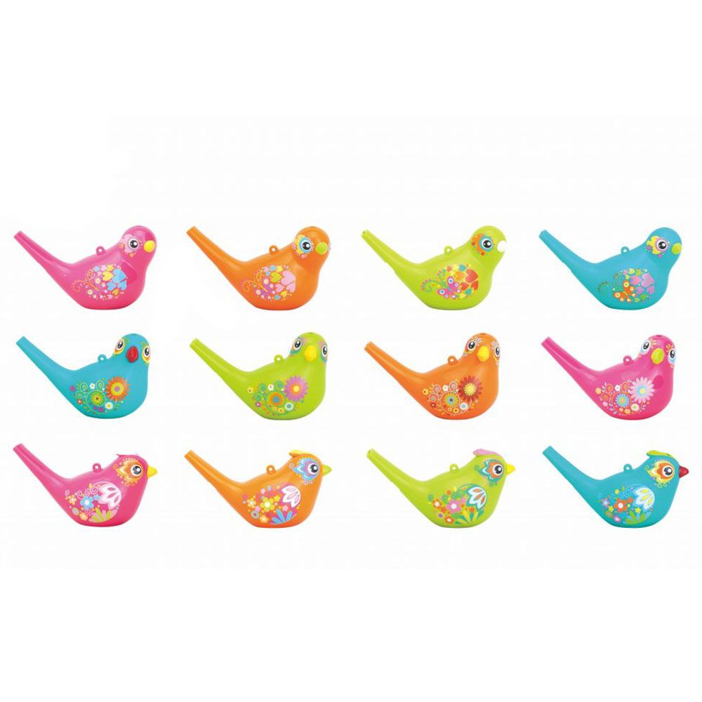 Hola - Tweet Along Bird Whistle & Bath Bubble Toy Pack of 12