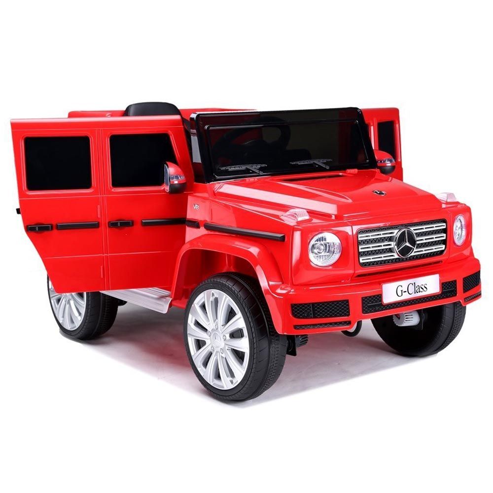 Factual Toys - 12V Mercedes G-Class Kids Car - Red 