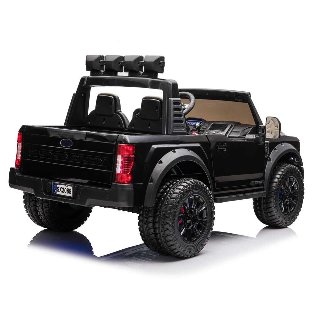 Factual Toys - 12V Ford Jeep Kids Ride-On Car - Black 