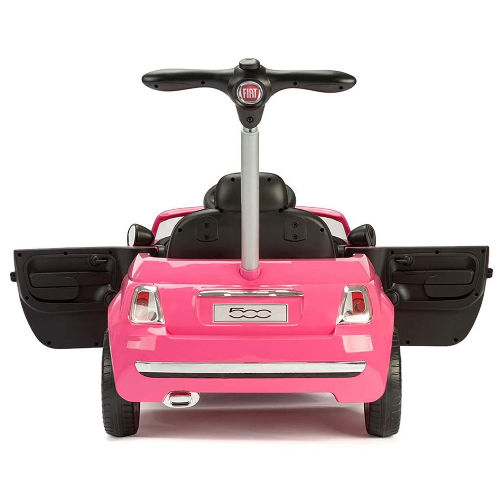 Fiat - 3-In-1 Kids Pusher Car - Pink