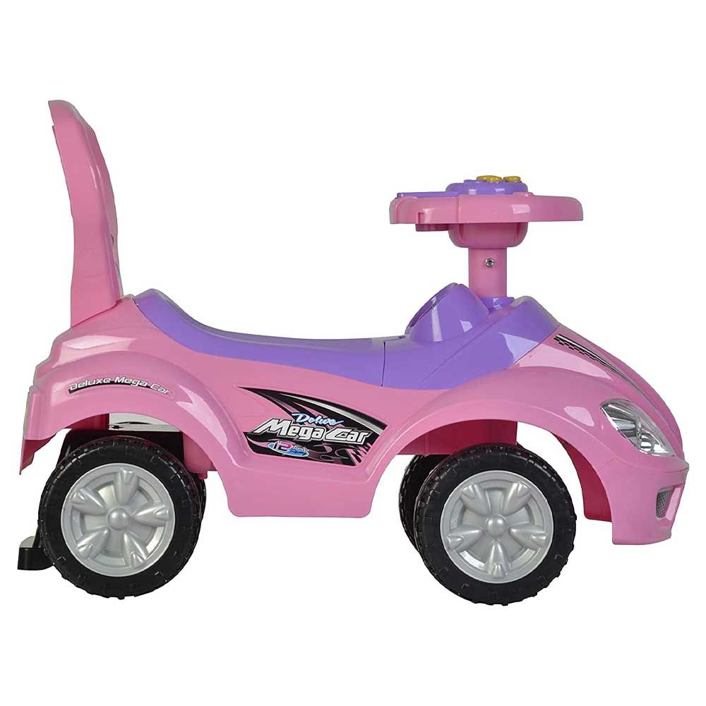 Factual Toys - Kids Mega Car Pusher Car - Pink 