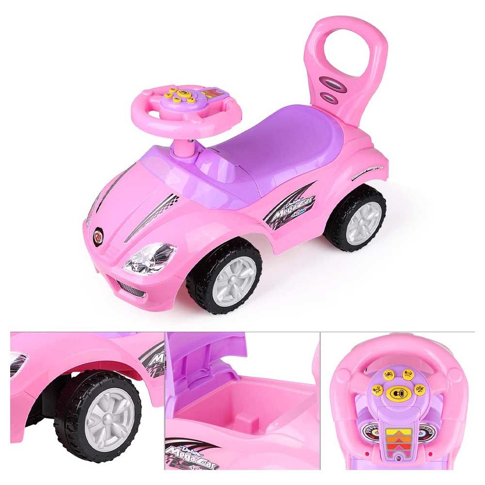 Factual Toys - Kids Mega Car Pusher Car - Pink 