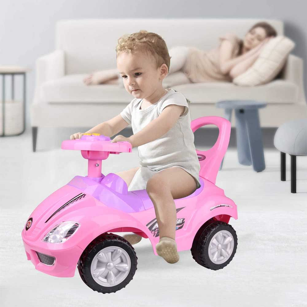 Factual Toys - Kids Mega Car Pusher Car - Pink 