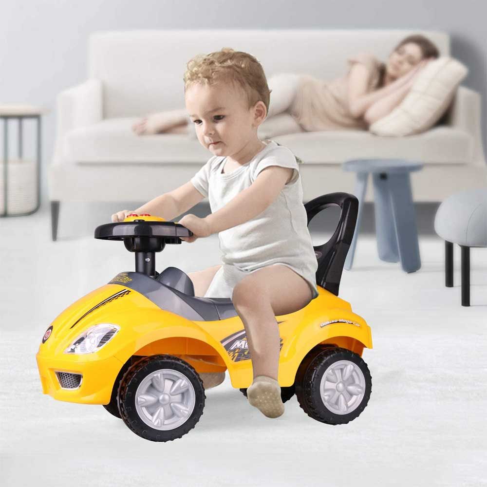 Factual Toys - Kids Mega Car Pusher Car - Yellow 