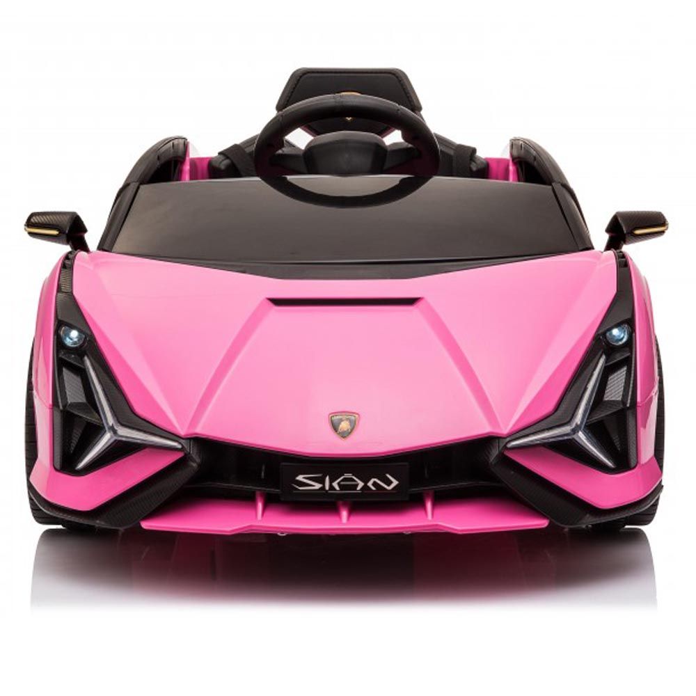 Factual Toys - 12V Lamborghini Sian Kids Ride-On Car - Pink