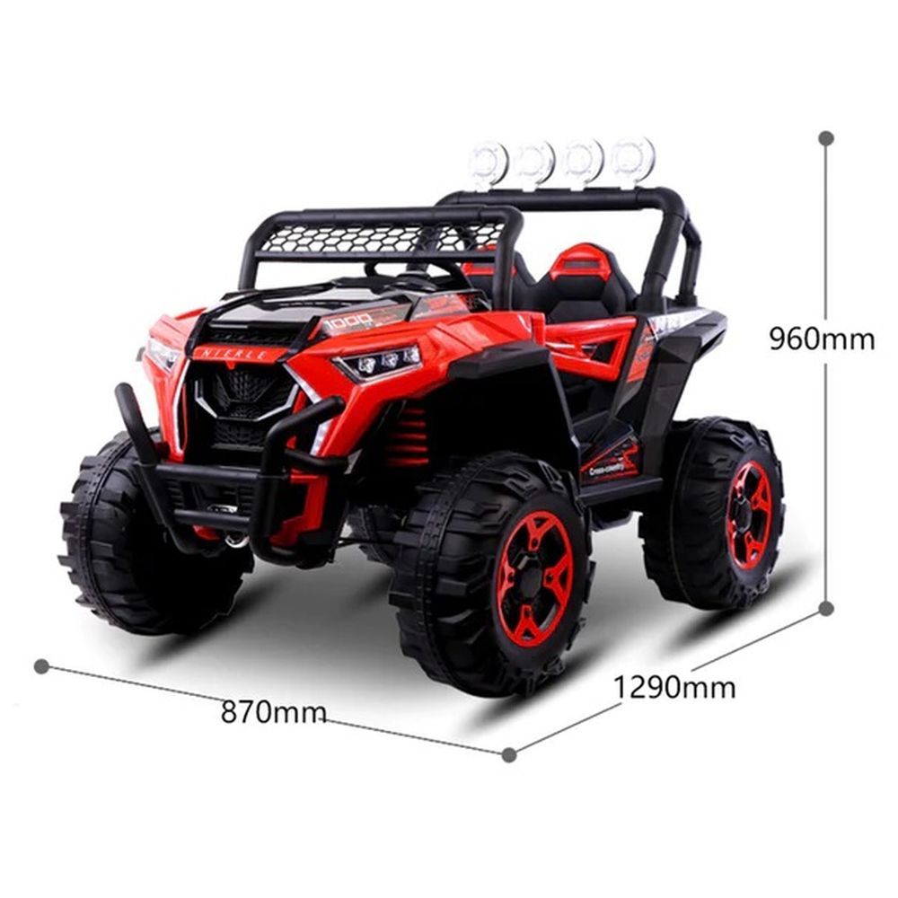 Factual Toys - 12V Eletric UTV Baby Electric Car - Red