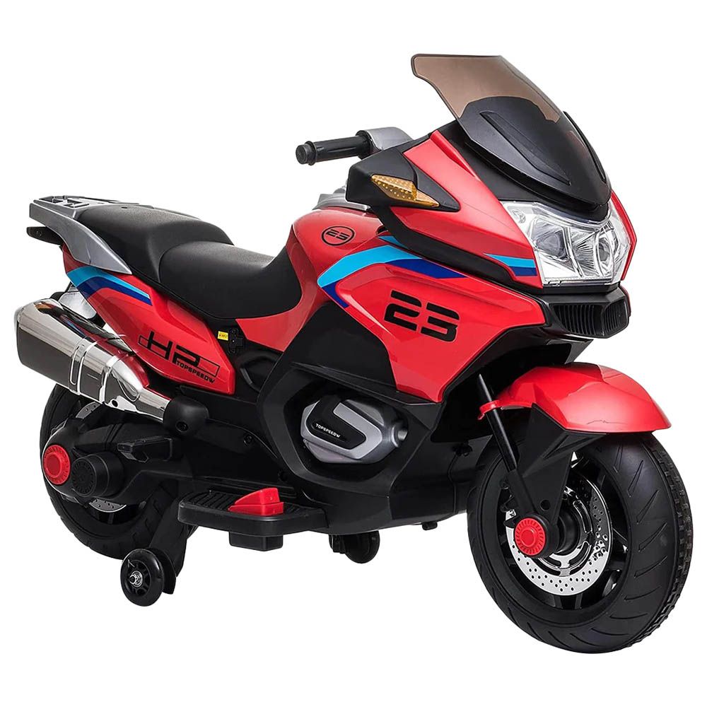 Factual Toys - Kids Electric Motorcycle - 12V - Red