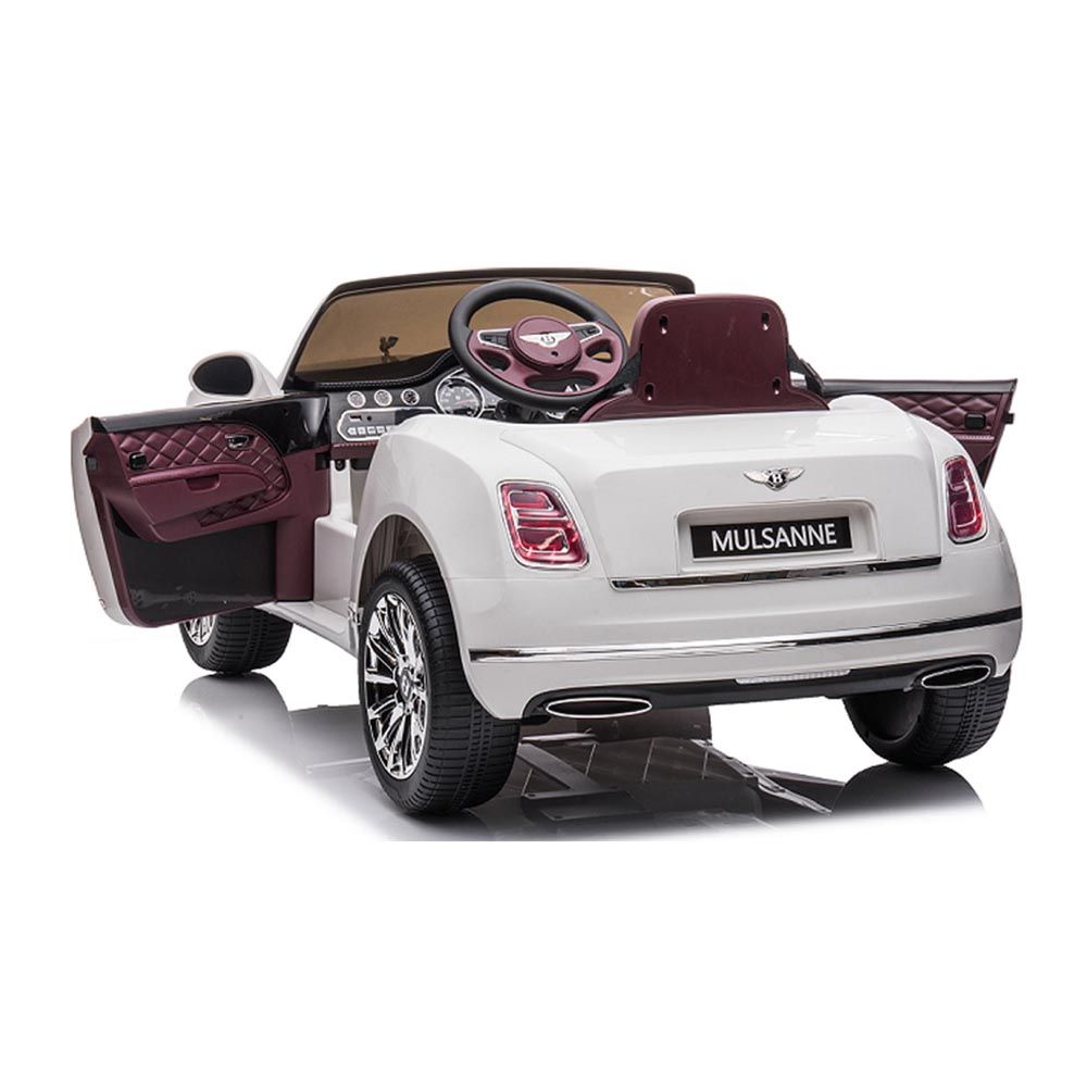 Bentley - Mussalane Kids Electric Car 12V - White