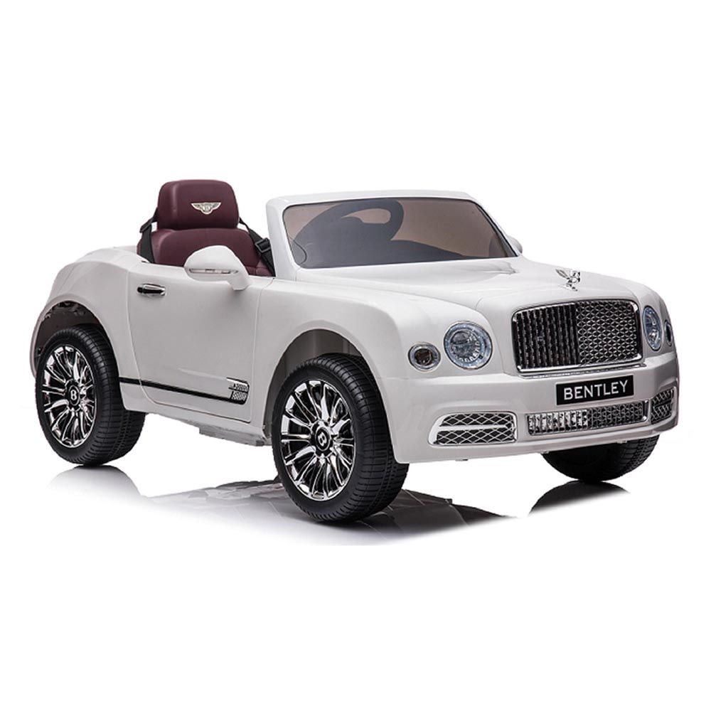 Bentley - Mussalane Kids Electric Car 12V - White