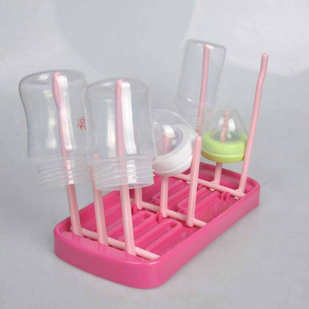 Purple Parrot - Baby Bottle Drying Rack 1pc - Assorted