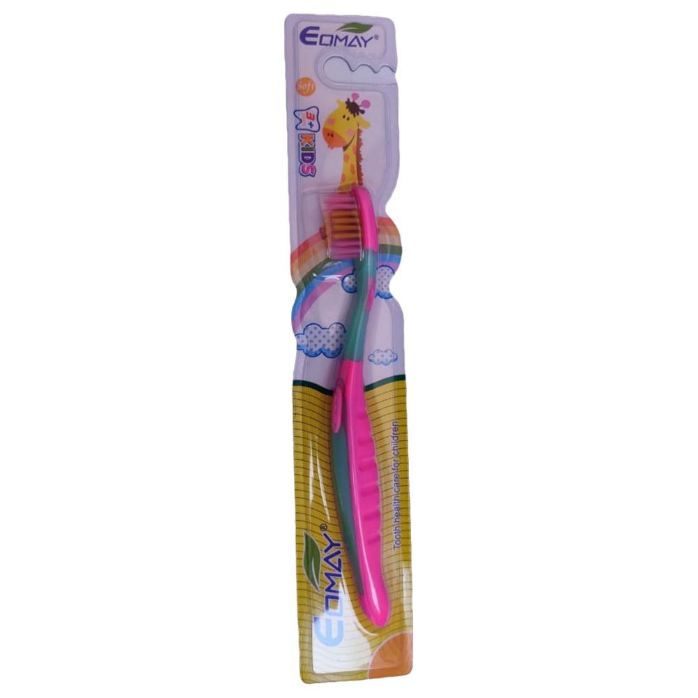 Purple Parrot - Kids Toothbrush Pack of 2 - Assorted 1pc