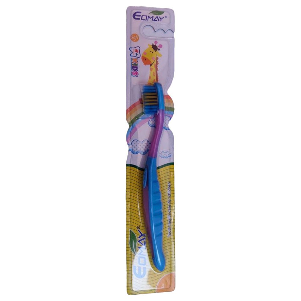 Purple Parrot - Kids Toothbrush Pack of 2 - Assorted 1pc