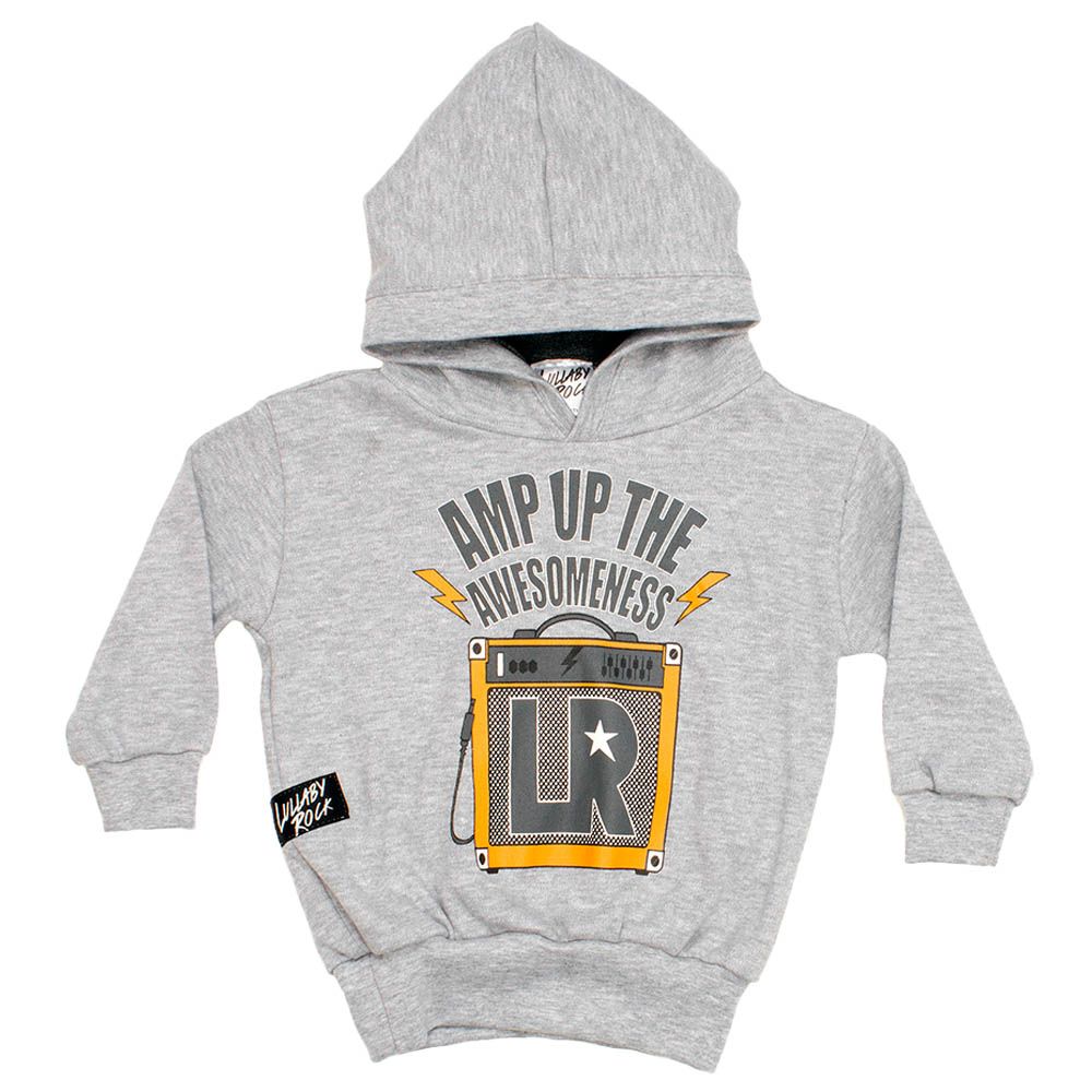 Lullaby Rock - Amp Up the Awesomeness Tracksuit - Grey