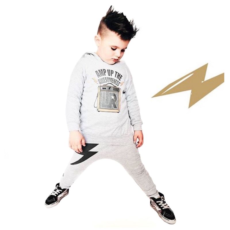 Lullaby Rock - Amp Up the Awesomeness Tracksuit - Grey