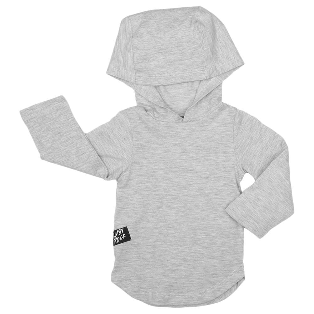 Lullaby Rock - Classic Hooded Sweater - Grey