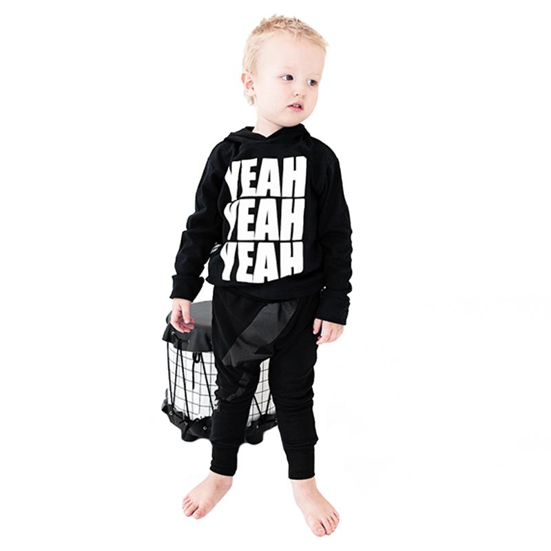 Lullaby Rock - Yeah Yeah Yeah Hooded Top - Black