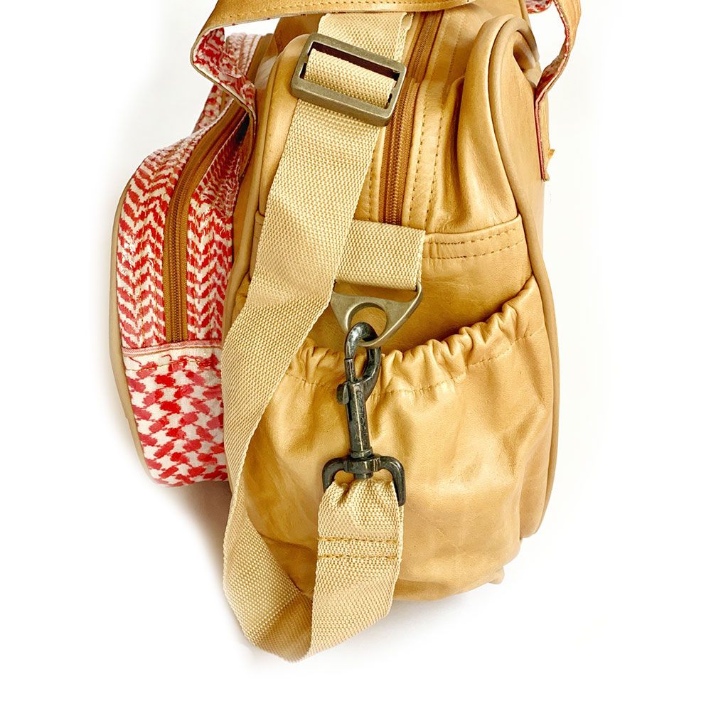 Ubuntu - Leather Arabesque Fusion Diaper Bag