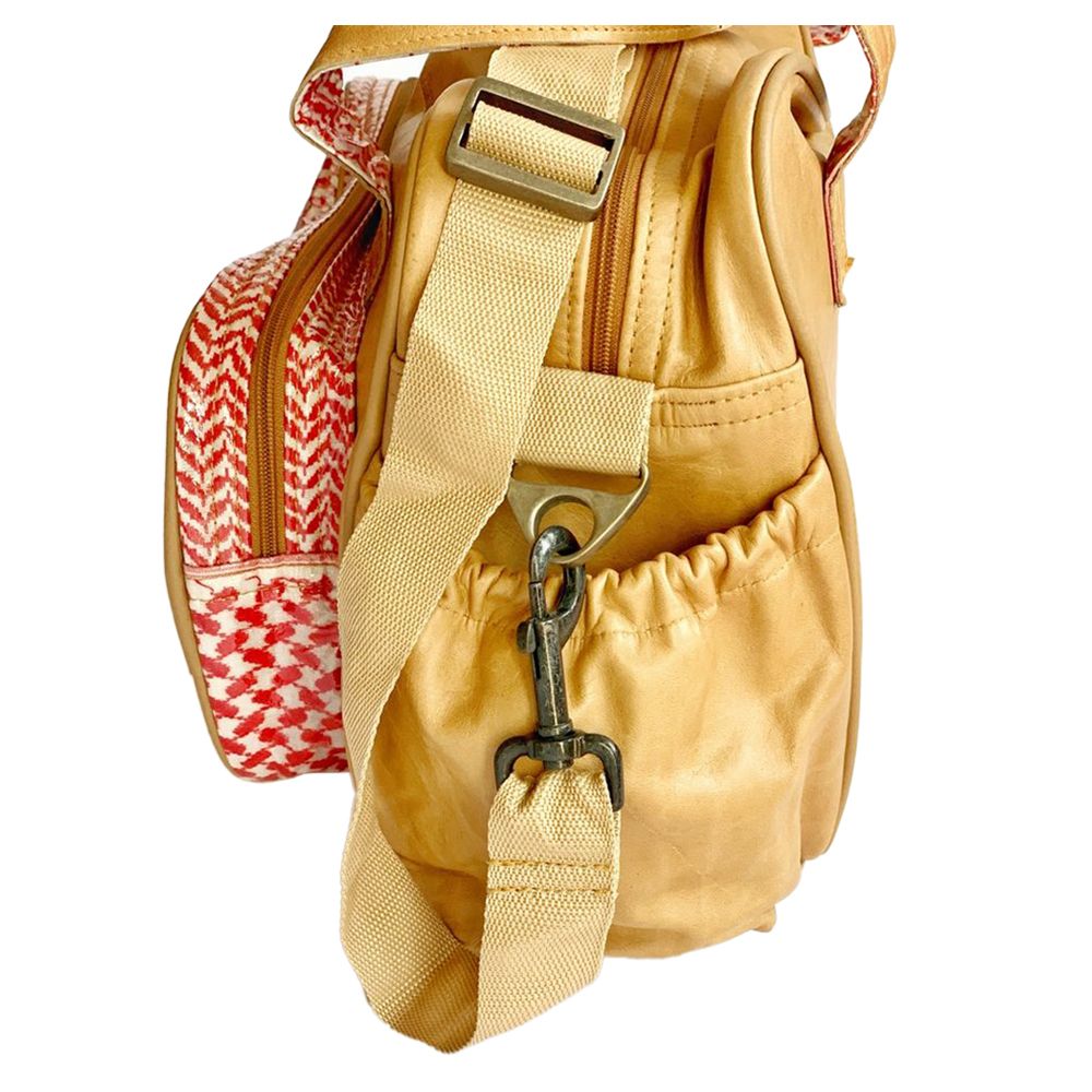 Ubuntu - Leather Arabesque Fusion Diaper Bag