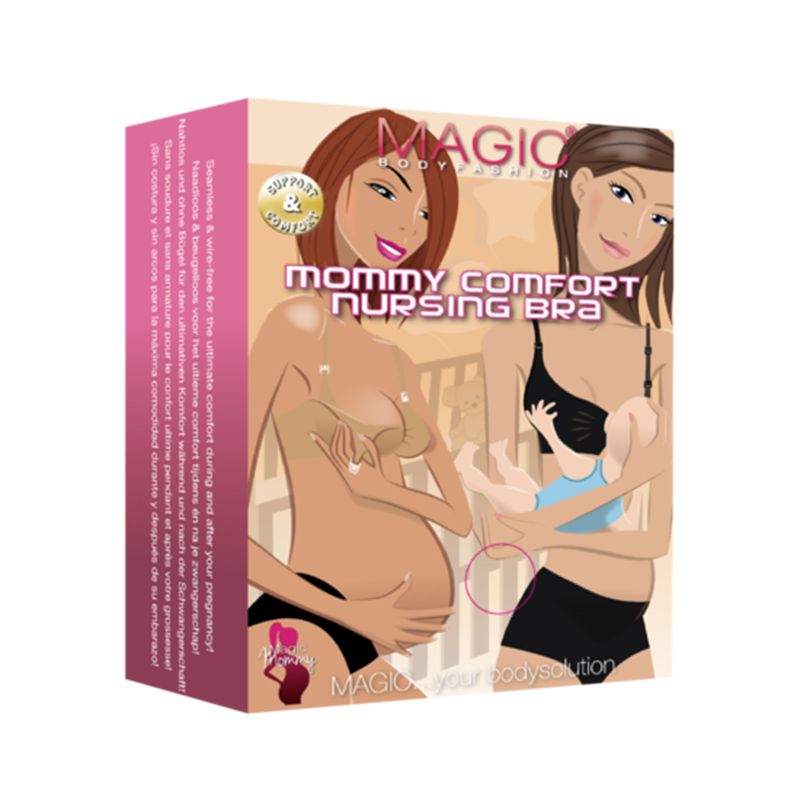 Magic Body Fashion - Mommy Comfort Nursing Bra - White