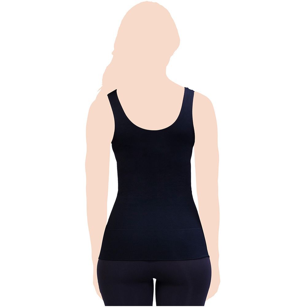 Belly Bandit Mother Tuckers Scoop Neck Tank-Black