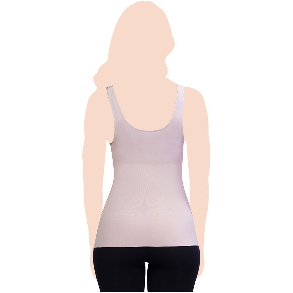 Belly Bandit Mother Tuckers Scoop Neck Tank-Nude