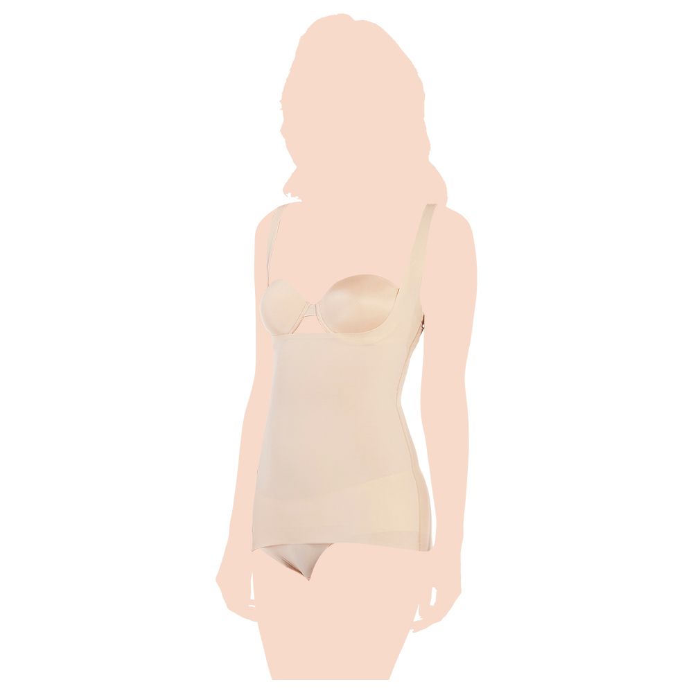 Klynn - Magic Body Fashion - Maxi Sexy Wear Your Own Bra Top - Latte