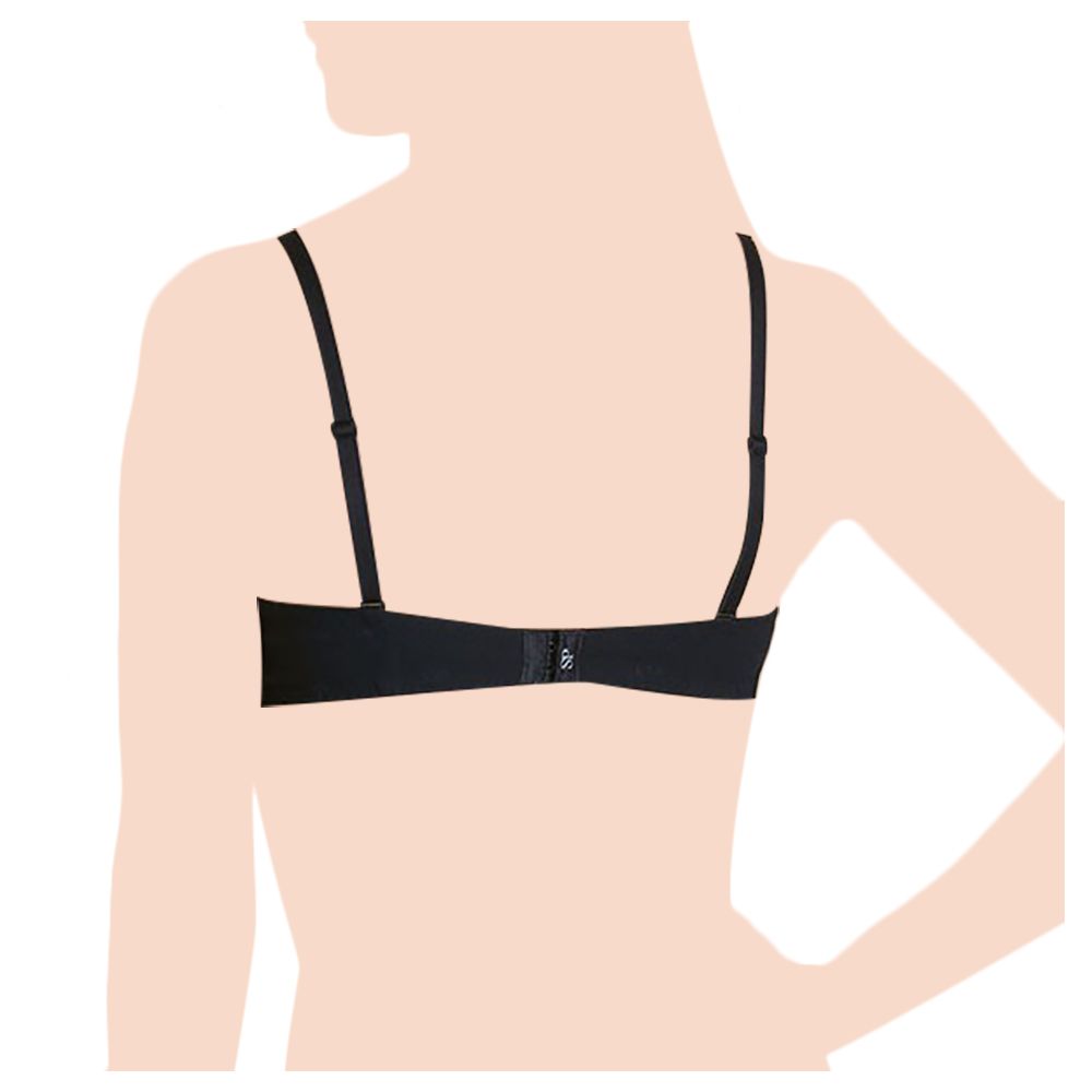 Simone Perele - Wish Triangle Push Up Bra - Black