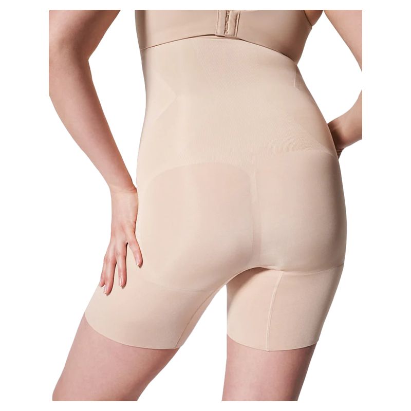 Spanx - Oncore High Waisted Mid Thigh Shorts - Nude