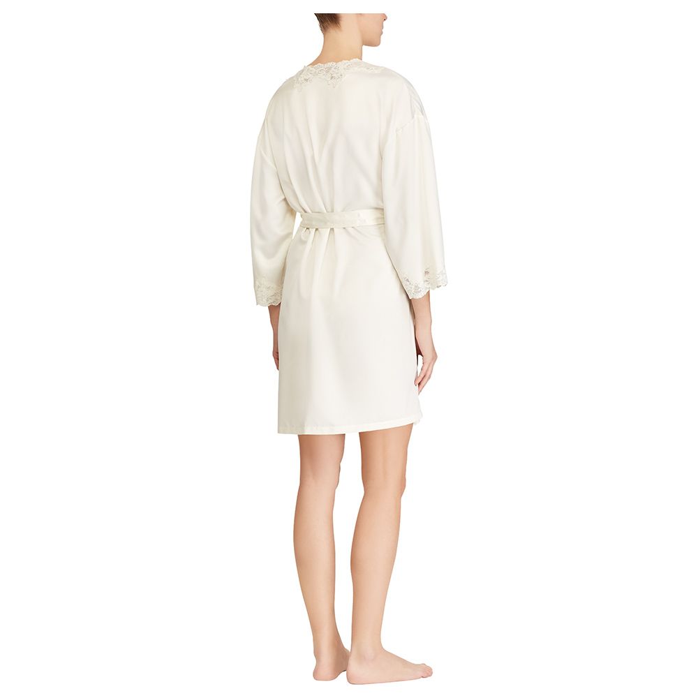 Klynn - Ralph Lauren - Kimono Lace Robe - Ivory