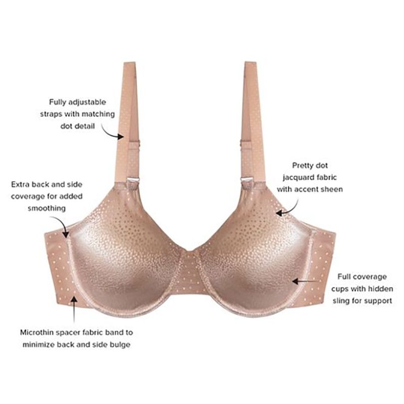 Klynn - Wacoal USA - Underwire Smoothing Bra - Nude