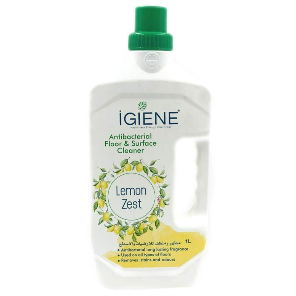 Igiene - Floor & Surface Cleaner - Lemon Zest - 1L