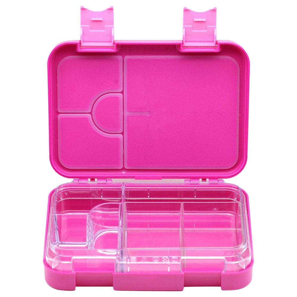 GenioWorld Lunch Box + Ice pack + Elephant Sandwich Cutter