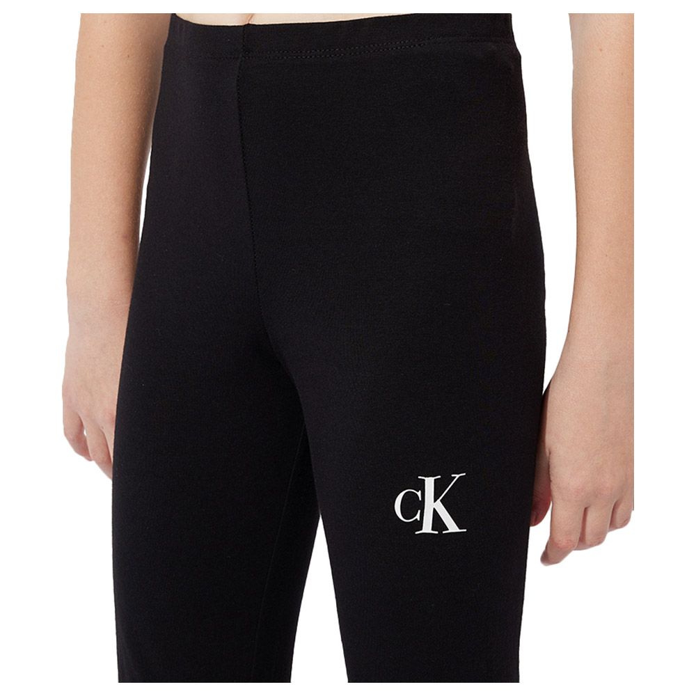 Calvin Klein - CK Logo Leggings – Black