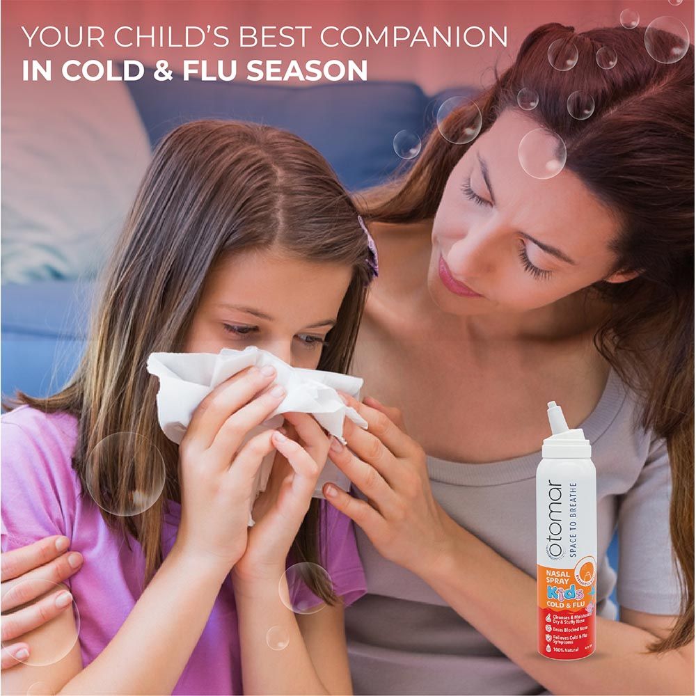 Otomar - Cold & Flu Hypetonic Nasal Spray for Kids - 125ml 