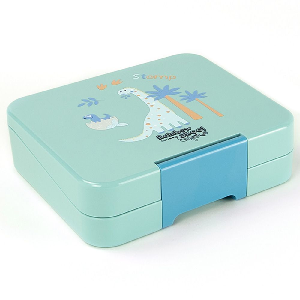 Rainbow Skool - 4 Compartment Mini Lunchbox - Blue Dinosaur (Exclusive)