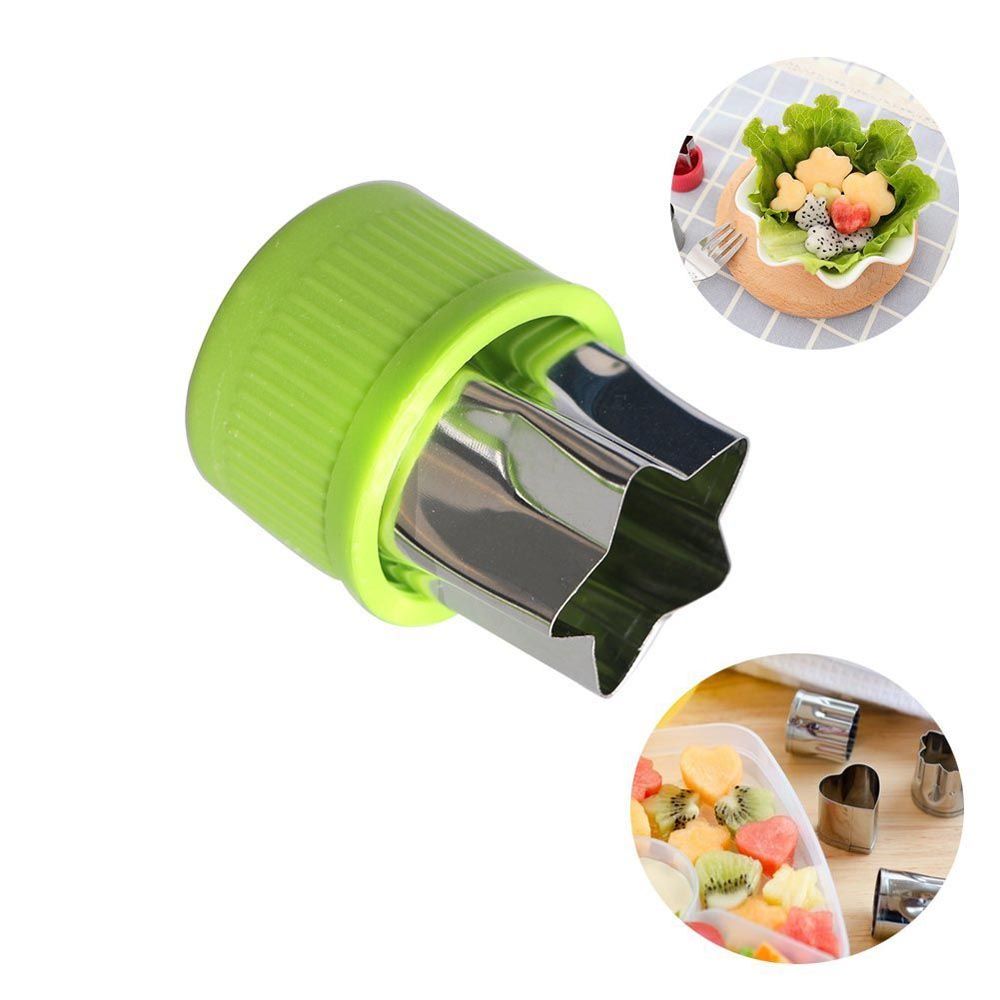 Rainbow Skool - Fruit & Vegetable Cutters - 9pcs (Exclusive)