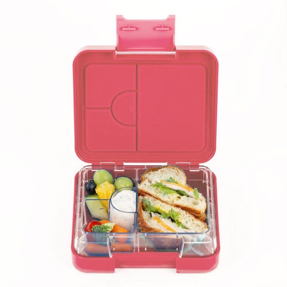 Rainbow Skool - 4-6 Compartment Lunch Box - Fruits - Pink (Exclusive)