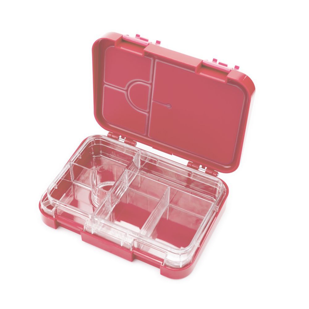 Rainbow Skool - 4-6 Compartment Lunch Box - Fruits - Pink (Exclusive)