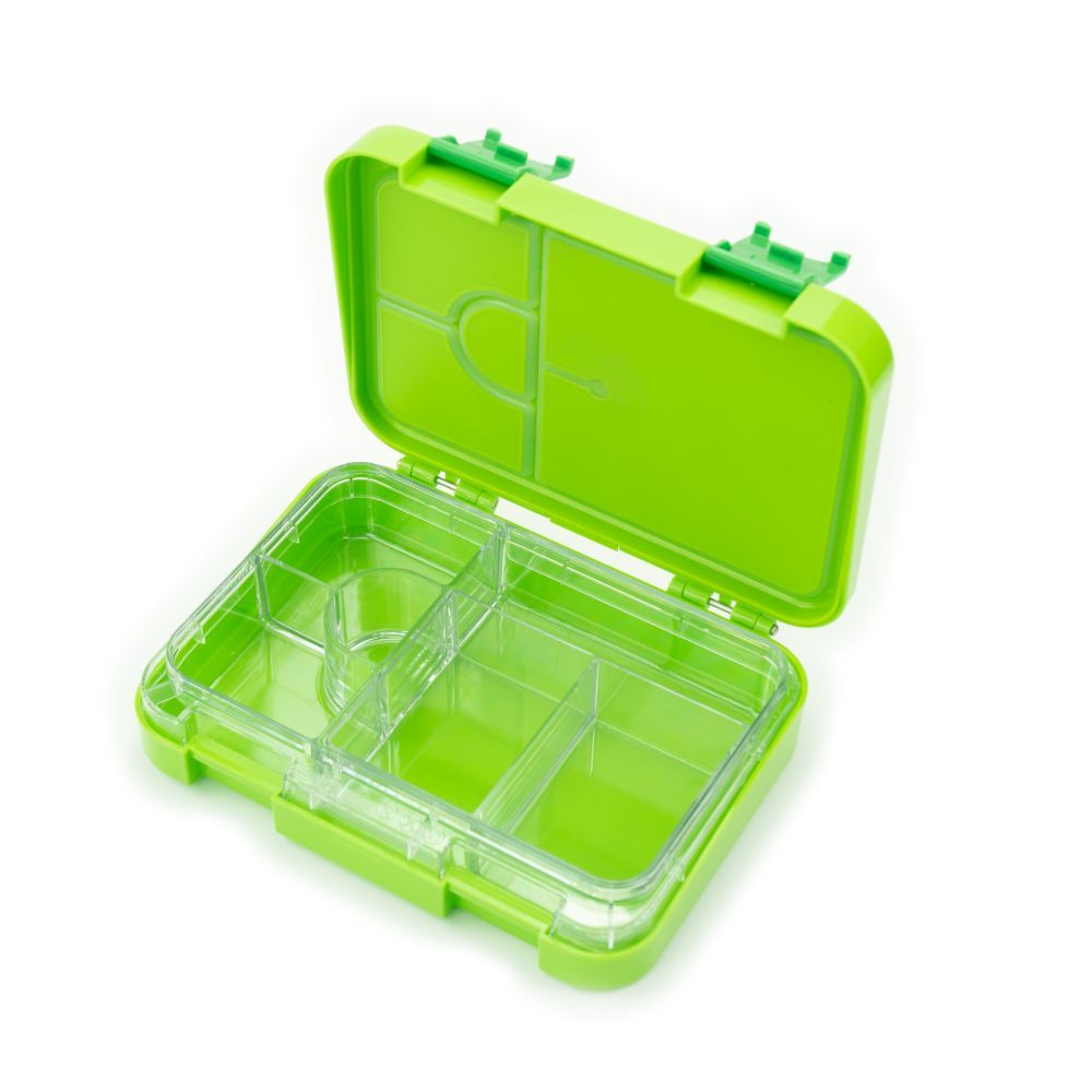 Rainbow Skool - 4-6 Compartment Lunch Box - Pineapple - Green (Exclusive)