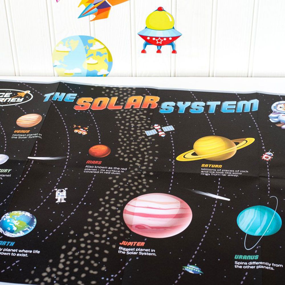 Space Journey - Child's Solar System Map