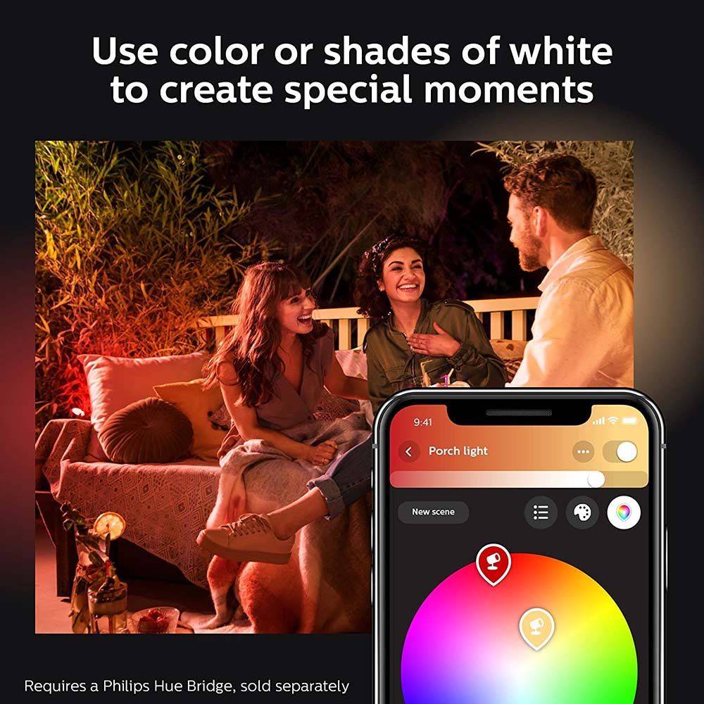 Philips Hue - Spot Lily Base Kit - Black