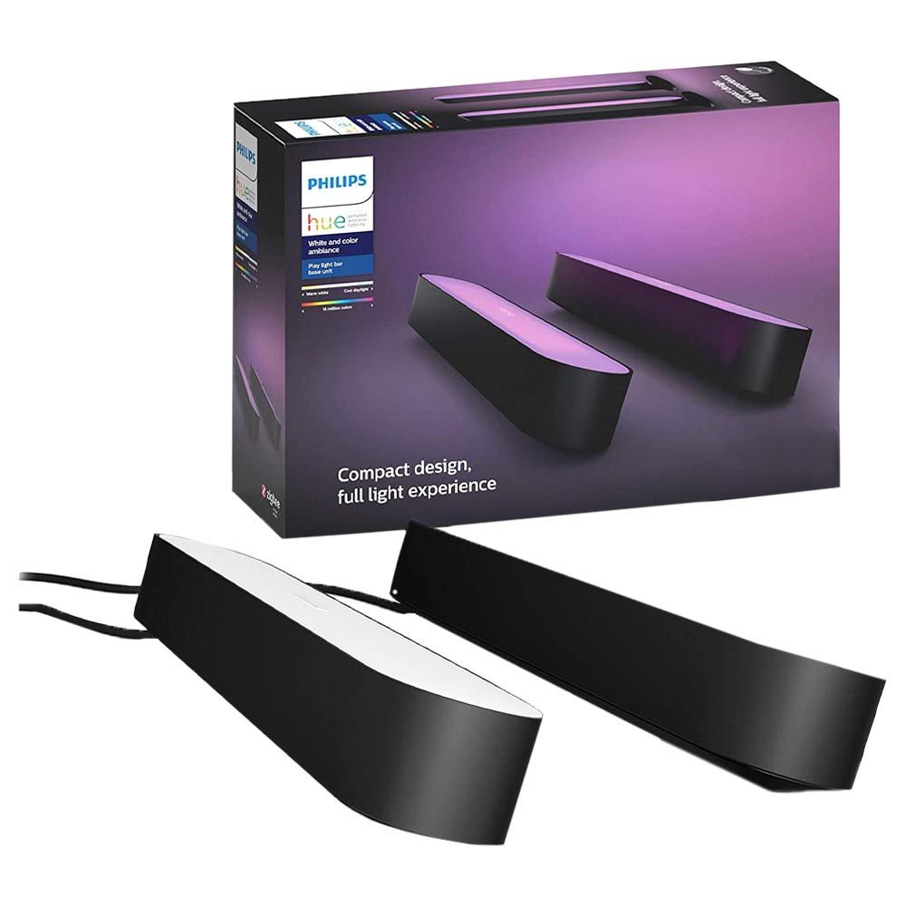 Philips Hue - Play Light Bar - Pack of 2 - Black