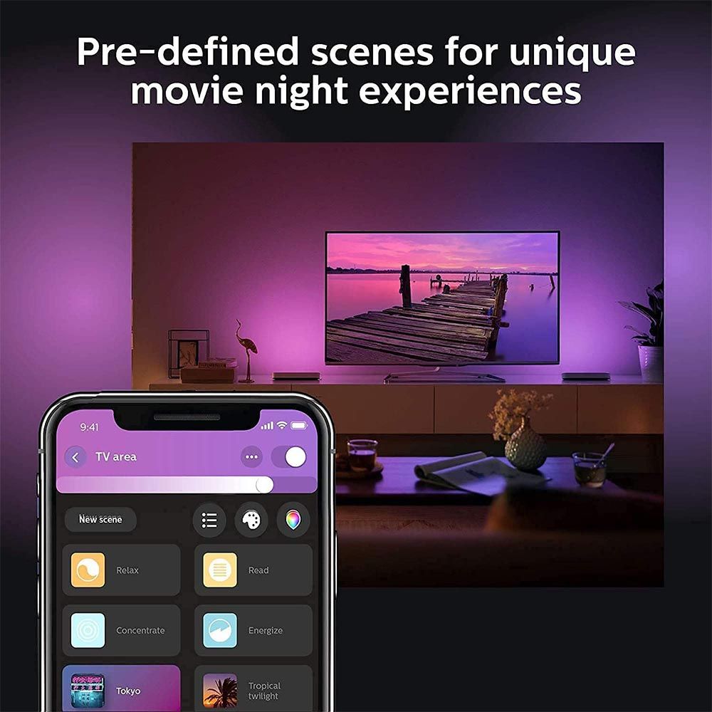 Philips Hue - Play Light Bar - Pack of 2 - Black