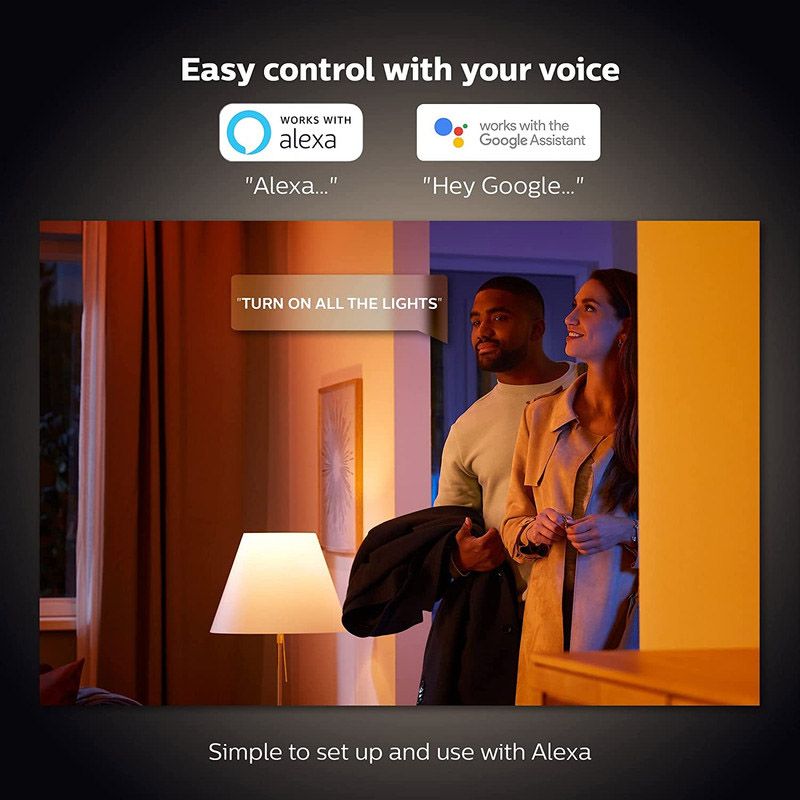 Philips Hue - UAE Ambiance LED Smart Bulb - Starter Kit - White