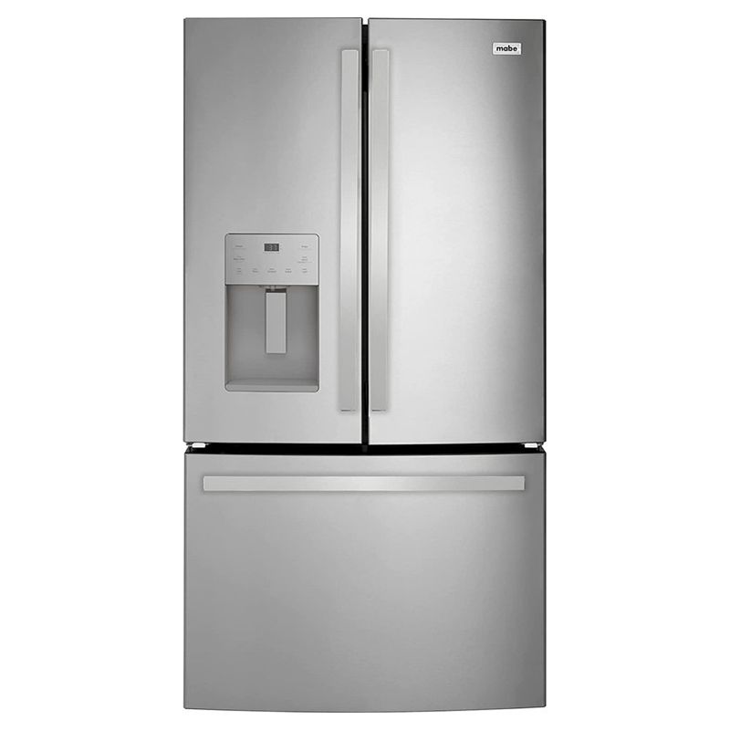 Mabe - 3 Door Refrigerator Stainless Steel w/ Bottom Freezer