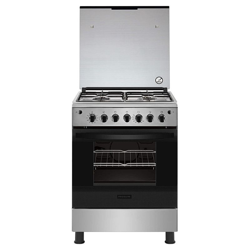 Frigidaire - 4 Gas Burners Free Standing Gas Cooker - Silver