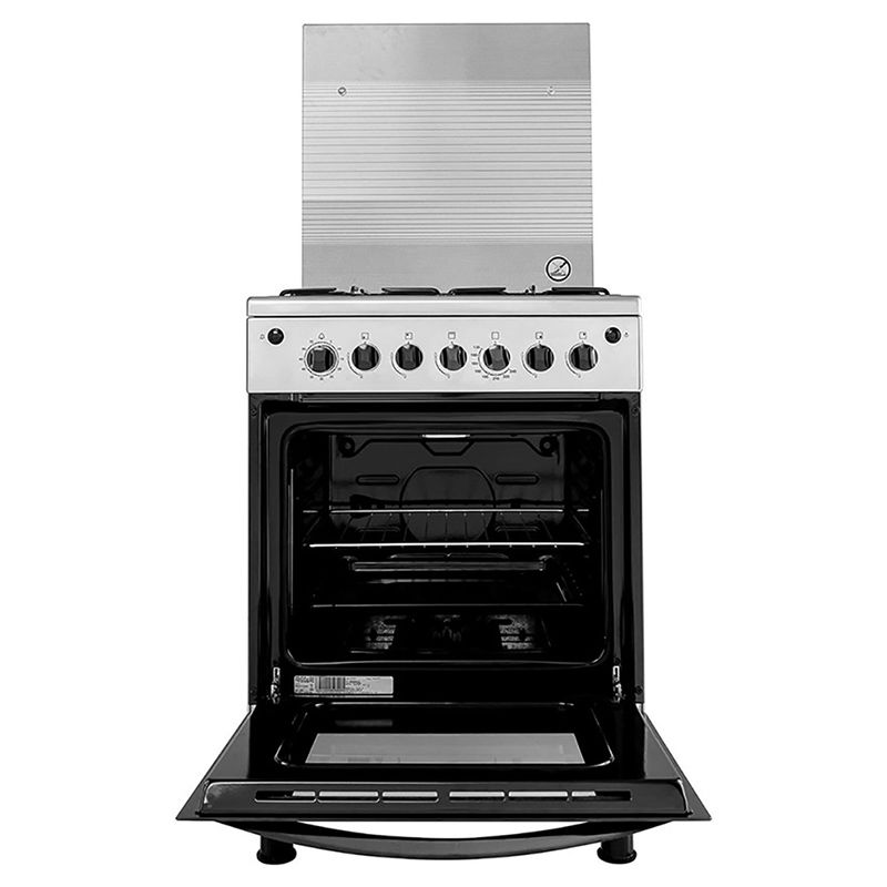 Frigidaire - 4 Gas Burners Free Standing Gas Cooker - Silver